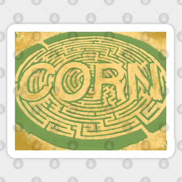 Corn Maze Sticker by ThirteenthFloor